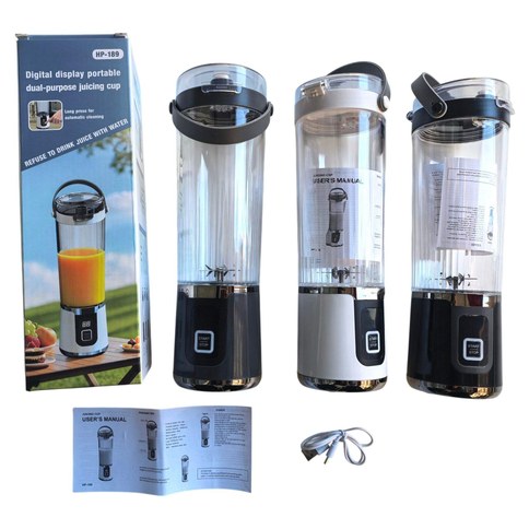 LICUADORA PORTATIL 10hojas 450ml LAMBO TECH HP-118 40u｜Lambo Tech HP-118 便携式搅拌机（10 叶片，450ml）（40件）