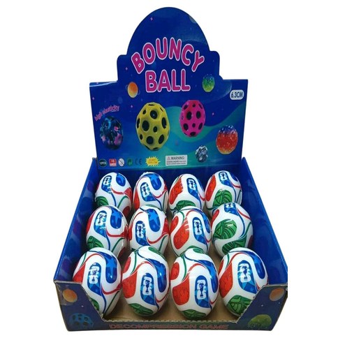 MINI PELOTAS MUNDIAL BOUNCY BALL 9cm 288u｜世界杯迷你弹力球（9 厘米）（288件）