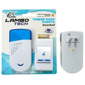 TIMBRE CON ENCHUFE INALAMBRICA LAMBO TECH 200u｜LAMBO TECH无线门铃（带插头）（200件）