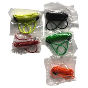 CABLE DE BLOQUEO DE DISCO RECORDATORIO 1.5m 5colores 500u｜1.5米提醒盘锁线，5种颜色，共（500件）