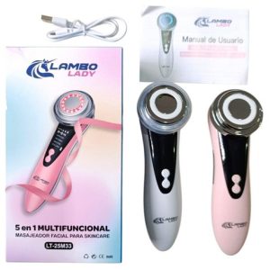 MASAJEADOR FACIAL RADIOFRECUENCIA LAMBO TECH 100u｜LAMBO TECH 射频面部按摩器（100件）