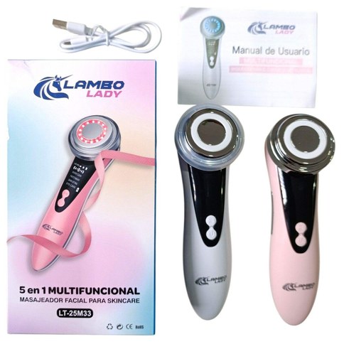 MASAJEADOR FACIAL RADIOFRECUENCIA LAMBO TECH 100u｜LAMBO TECH射频面部按摩器（100件）