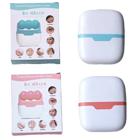 RODILLO MASAJEADOR FACIAL EN FRIO ICE ROLLER 2en1 S30 200u｜冰滚轮二合一面部按摩器 S30（200件）