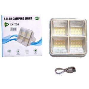 REFLECTOR LINTERNA LED SOLAR XK-D06 PORTATIL RECARGABLE 40u｜XK-D06 便携式可充电太阳能 LED 手电筒（40件）