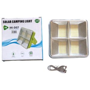 REFLECTOR LINTERNA LED SOLAR XK-D07 PORTATIL RECARGABLE 30u｜XK-D07 便携式可充电太阳能 LED 反光手电筒（30件）