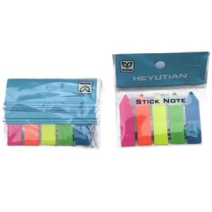 NOTA ADHESIVA FLUOR PET BLISTER TRANSPARENTE 1440u｜荧光便签纸，PET材质，透明吸塑包装（1440件）