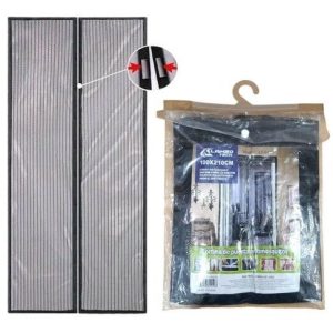 CORTINA MAGNETICA ANTIMOSQUITO MOSQUITERO LAMBO TECH LT-26235 100x210cm 120u｜Lambo Tech LT-26235 100x210厘米磁性蚊帐（120件）