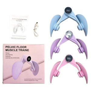 EJERCITADOR DE SUELO PELVICO y MUSLO JGX-8054 CON CONTADOR 24rosa 12celeste 12lila 48u｜带计数器的JGX-8054型盆底肌和大腿锻炼器（24个粉色，12个浅蓝色，12个淡紫色）（48件）