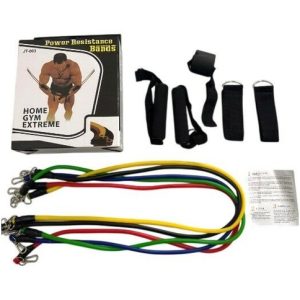 BANDA ELASTICA DE ENTRENAMIENTO RESISTENCIA x11pcs 50u｜阻力训练带 x11条（50件）