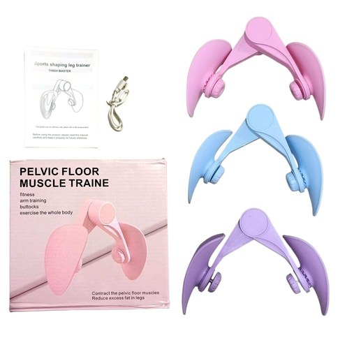 EJERCITADOR DE SUELO PELVICO y MUSLO JGX-8054 SIN CONTADOR 24rosa 12celeste 12lila 48u｜不带计数器的JGX-8054型盆底肌和大腿锻炼器（24个粉色，12个浅蓝色，12个淡紫色）（48件）
