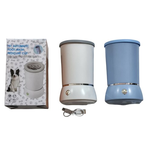 LAVAPIES AUTOMATICO PARA MASCOTA RECARGABLE USB 60u｜宠物自动洗脚器（USB 充电）-（60件）