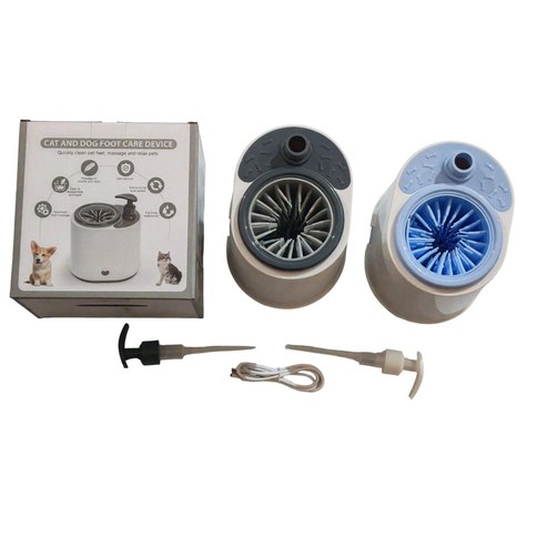 LAVAPIES AUTOMATICO PARA MASCOTA RECARGABLE USB 2ª GENERACION 30u｜宠物自动洗脚器（USB 充电，第二代）-（30件）