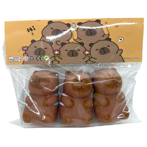 CHIFLE CAPYBARA x3pcs 260u｜水豚哨子 x3个（260件）