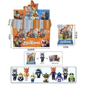 99522 SOBRE SORPRESA ZOOTOPIA C/MUÑEQUITO desarmado 1440u｜疯狂动物城惊喜包（含未组装人偶）（99522个）（1440件）
