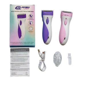 826 AFEITADOR FEMENINA RECARGABLE USB LAMBO LADY 120u｜LAMBO LADY 826 USB充电式女士剃须刀（120件）