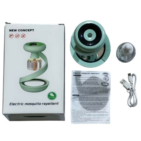 MAQUINA REPELENTE DE MOSQUITO M-618 RECARGABLE USB 60u｜驱蚊器 M-618 USB 充电式（60件）