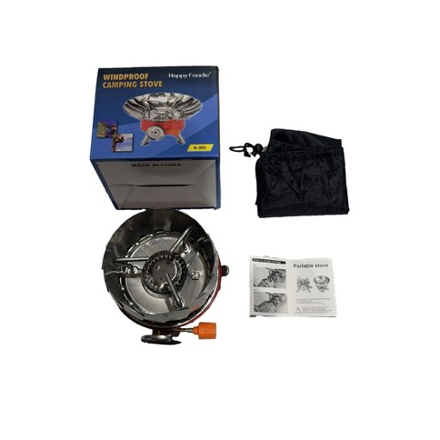 MINI ANAFE HORNALLA CALENTADOR PORTATIL A GAS PARA CAMPING K-203 50u｜K-203 迷你便携式燃气炉/取暖器（50件）
