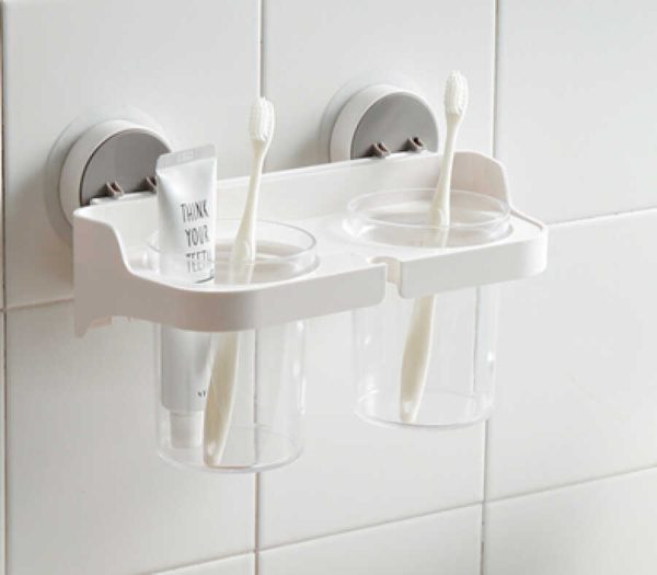 Soporte para vasos y cepillos de dientes｜牙刷杯架