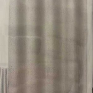 Cortina de ducha de tela de color liso 180 x 180 cm, blanco｜180x180 单色布浴帘-白色