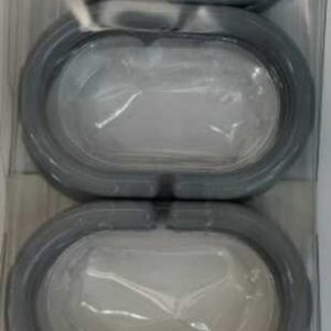 Ganchos de plástico para cortina de ducha, gris｜浴帘扣-灰色