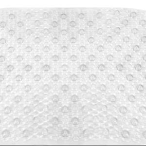 a28-row-0117 Alfombrilla de baño 68 x 38 cm, transparente|68×38 浴垫-透明
